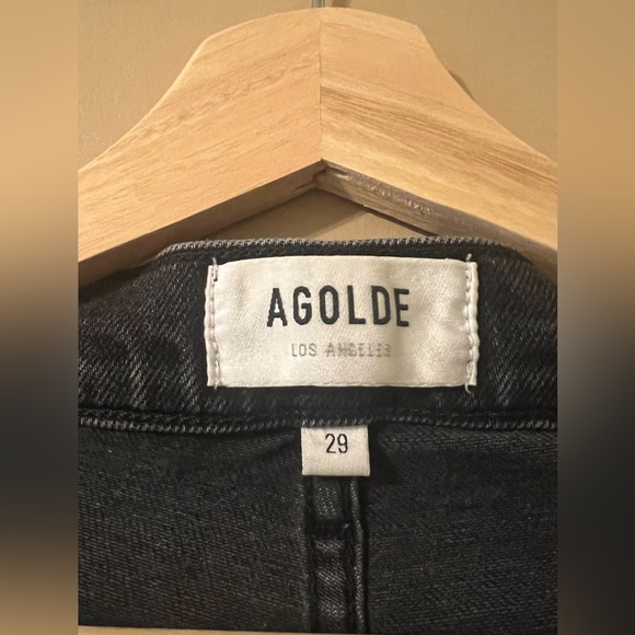 AGOLDE Pinch Waist Ultra High Rise Skinny Jeans - Picture 6 of 7